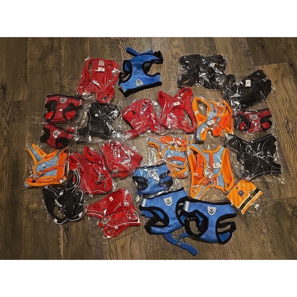 Dog And Cat Harness Lot